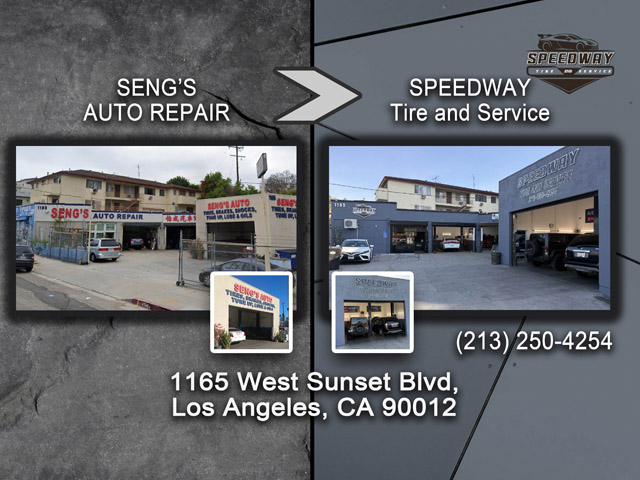 Seng’s Auto Repair in Echo Park is Now Speedway Tire and Service