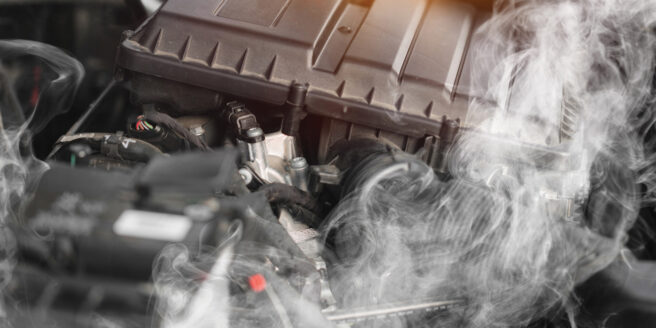 overheating in a traffic cooling system checks]