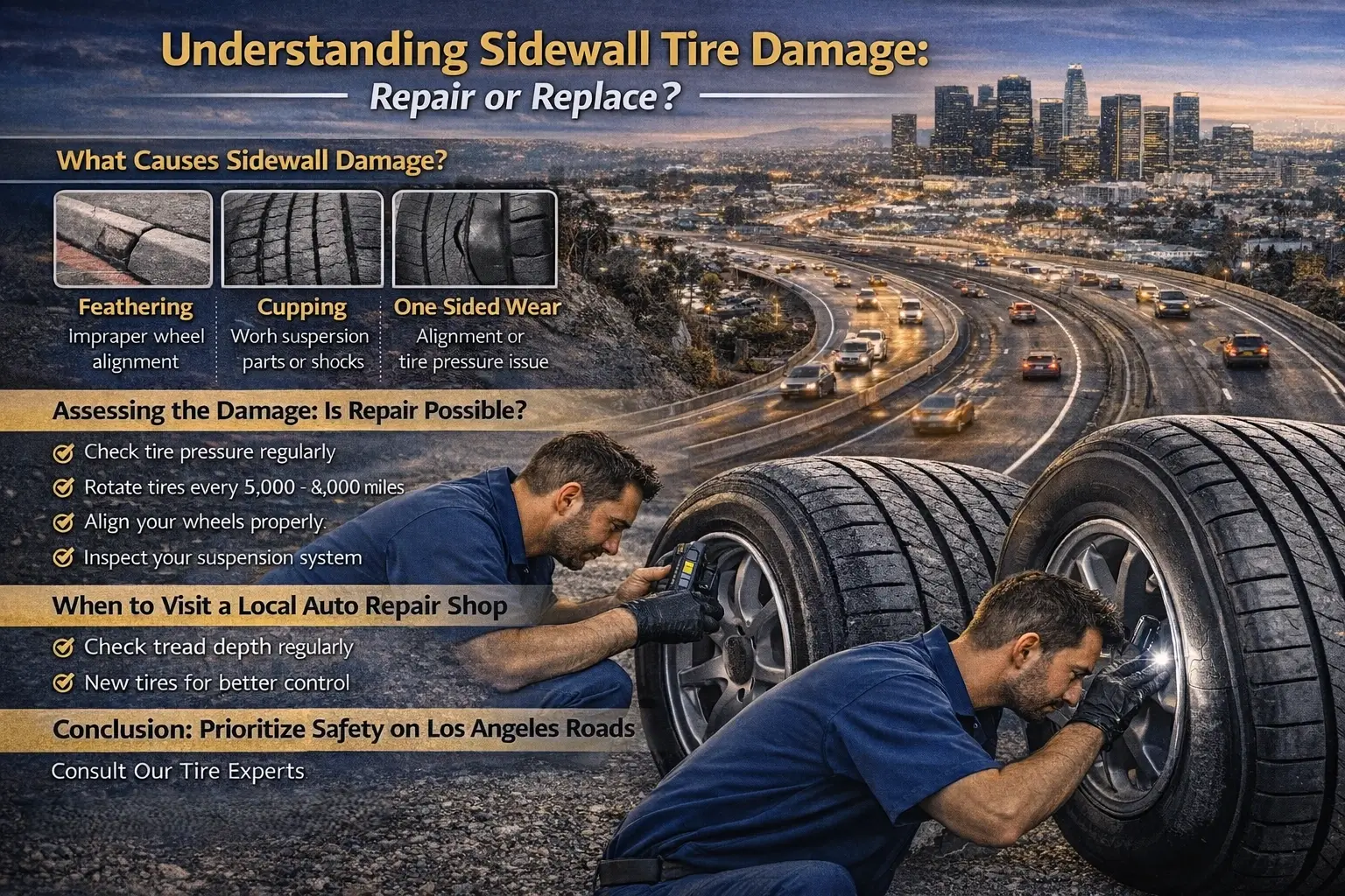 Sidewall Damage 101: Can You Repair It—or Is Tire Replacement the Only Safe Option?