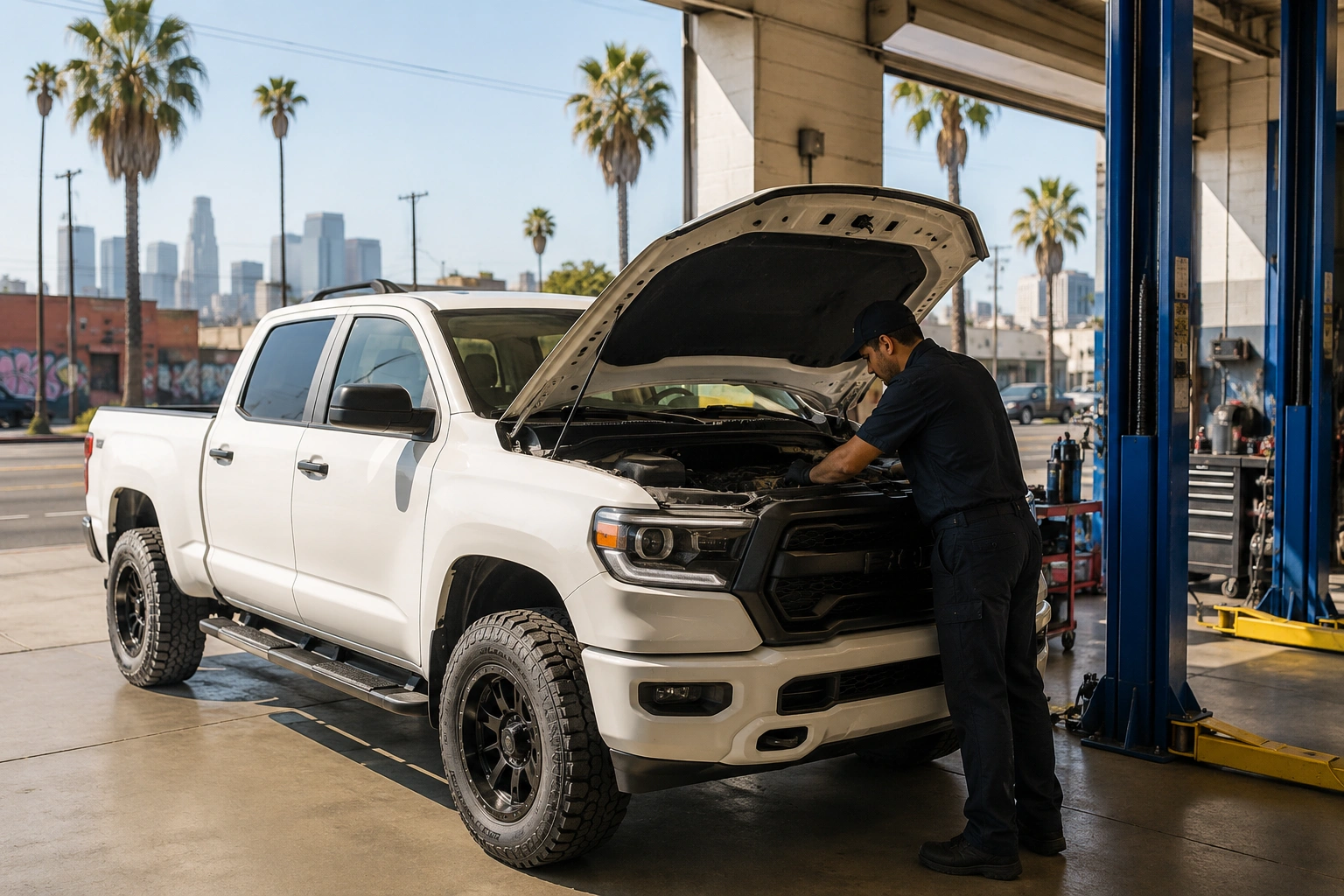 pickup truck maintenance los angeles]