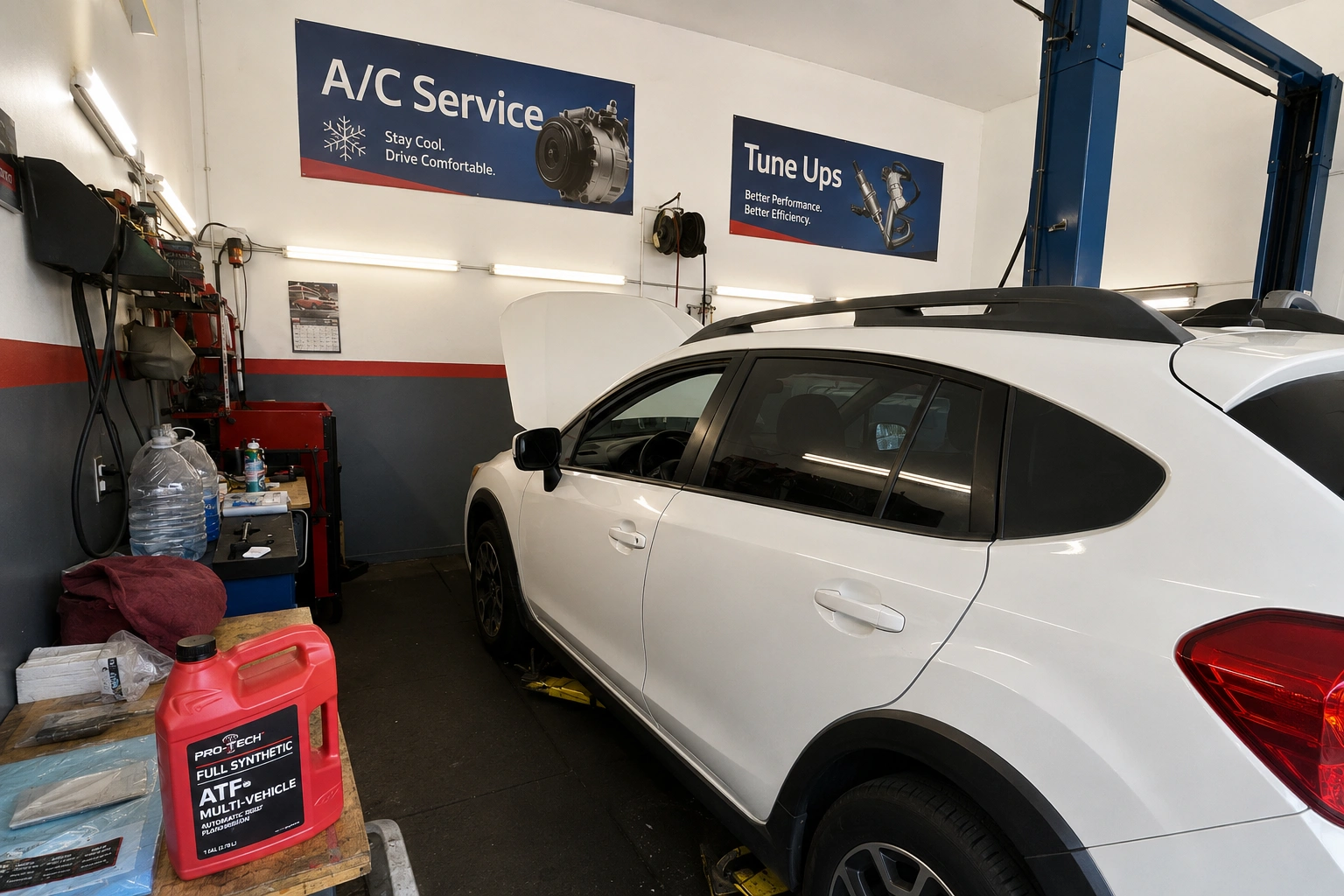 road trip car inspection Los Angeles]